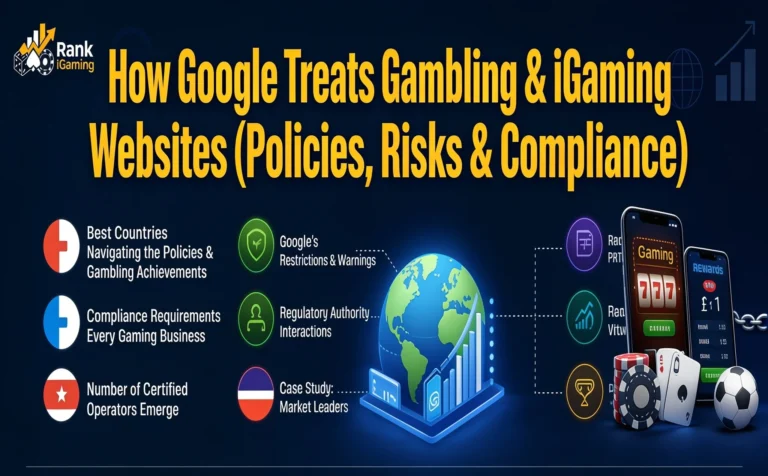 How Google Treats Gambling & iGaming Websites (Policies, Risks & Compliance)
